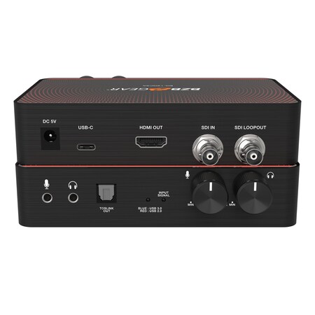 USB-C 12G-SDI Video Capture Card with Scaler, HDMI 2.0/12G-SDI loop out, Audio -  BZBGEAR, BG-12GCSA